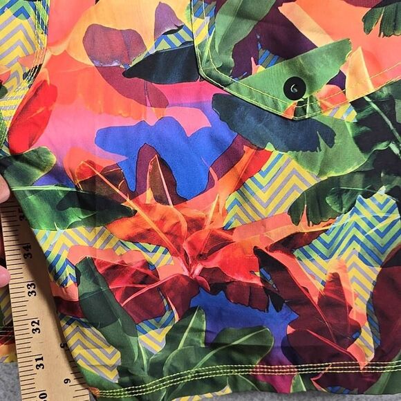 Saxx Swim Trunks Floral Bright 40 - Picture 8 of 10